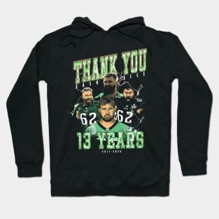 thankyou jason kelce 13 years Hoodie